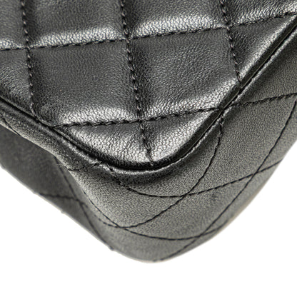 Chanel Medium Quilted Lambskin Westminster Pearl Flap Black