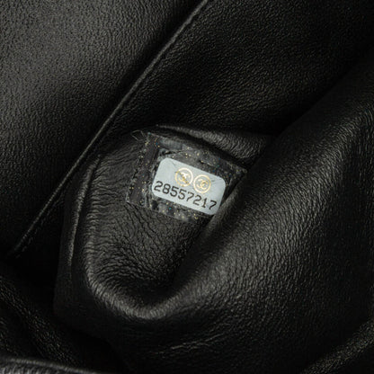 Chanel Medium Denim Double Flap Black