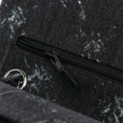 Chanel Medium Denim Double Flap Black