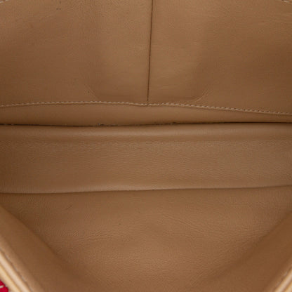 Chanel Medium Classic Jersey Coco Sailor Double Flap Red