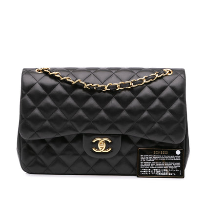 Chanel Jumbo Classic Lambskin Double Flap Black