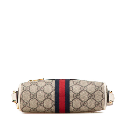 Gucci Mini GG Supreme Ophidia Crossbody Brown