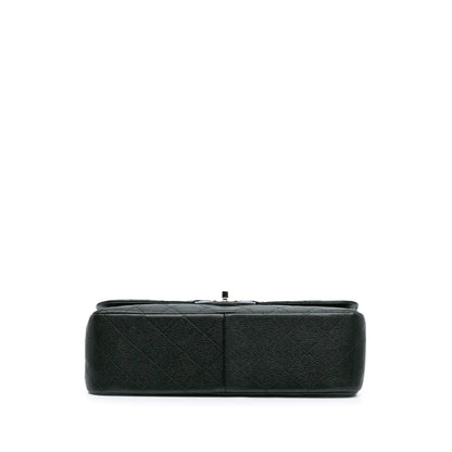 Chanel Jumbo Classic Caviar Double Flap Black