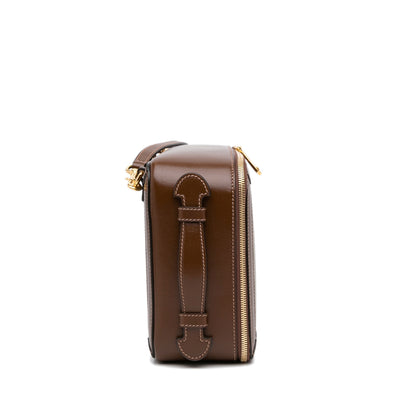 Gucci GG Supreme Azalea Box Bag Brown