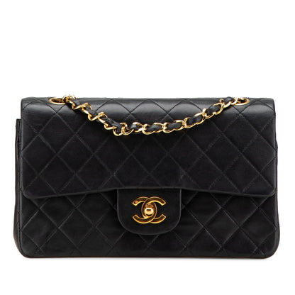 Chanel Small Classic Lambskin Double Flap Black