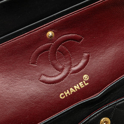 Chanel Small Classic Lambskin Double Flap Black