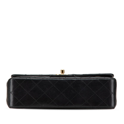 Chanel Small Classic Lambskin Double Flap Black