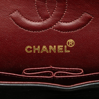 Chanel Small Classic Lambskin Double Flap Black