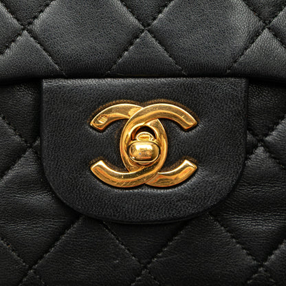 Chanel Small Classic Lambskin Double Flap Black