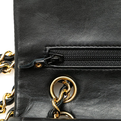 Chanel Small Classic Lambskin Double Flap Black