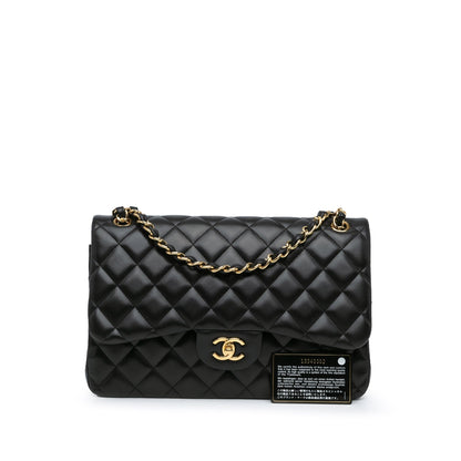 Chanel Jumbo Classic Lambskin Double Flap Black