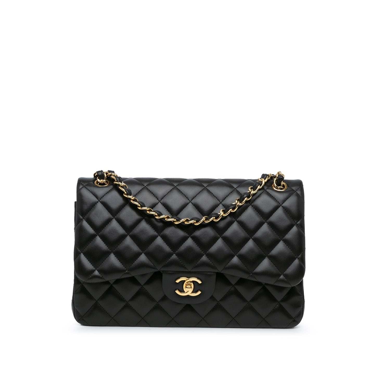 Chanel Jumbo Classic Lambskin Double Flap Black