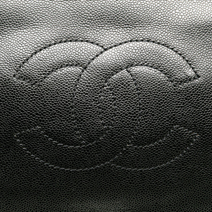 Chanel CC Caviar Tote Black
