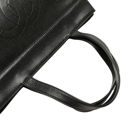 Chanel CC Caviar Tote Black