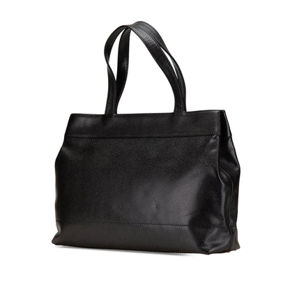 Chanel CC Caviar Tote Black