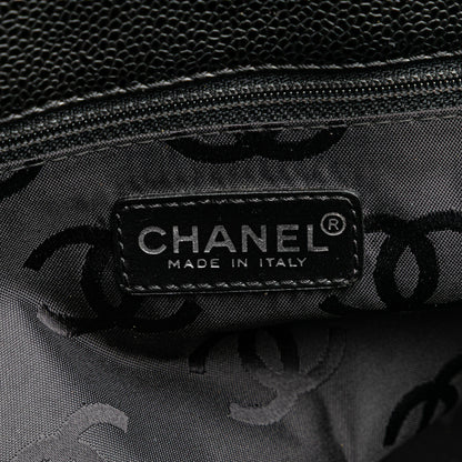 Chanel CC Caviar Tote Black