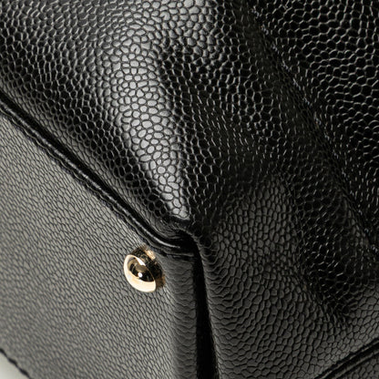Chanel CC Caviar Tote Black