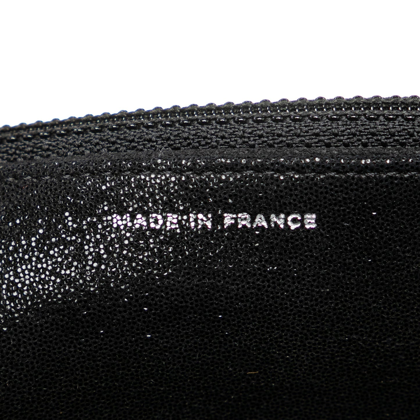 Chanel Iridescent Caviar Crystal CC Wallet On Chain Black