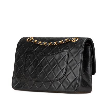 Chanel Medium Classic Lambskin Double Flap Black