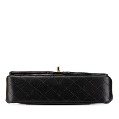 Chanel Medium Classic Lambskin Double Flap Black