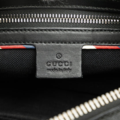 Gucci GG Supreme Web Night Courrier Belt Bag Black