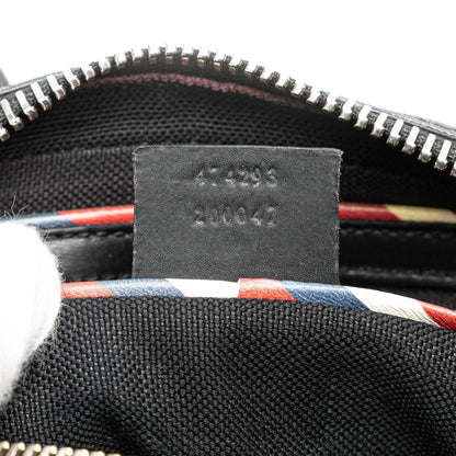Gucci GG Supreme Web Night Courrier Belt Bag Black