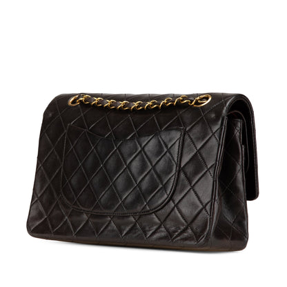 Chanel Medium Classic Lambskin Double Flap Black