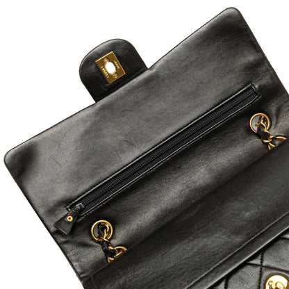 Chanel Medium Classic Lambskin Double Flap Black