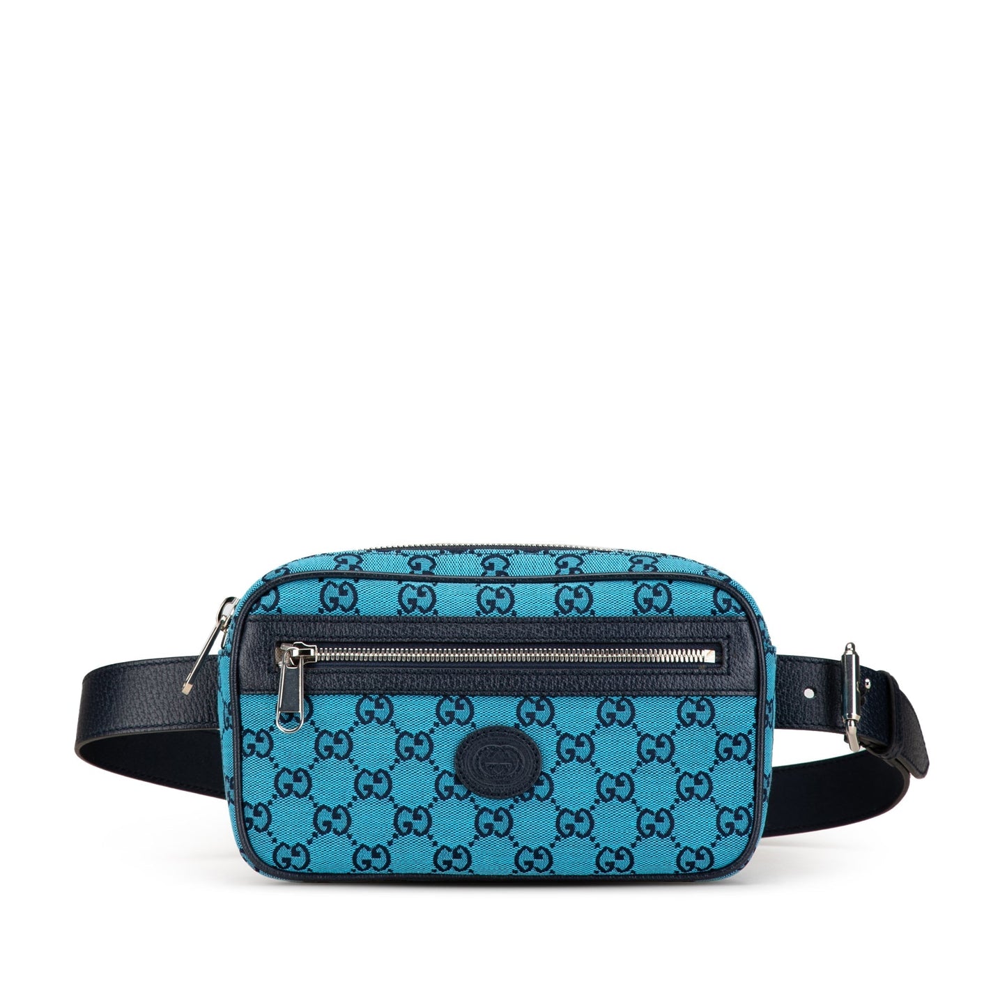 Gucci GG Canvas Belt Bag Blue