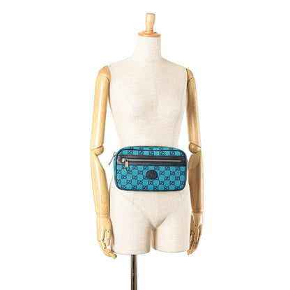 Gucci GG Canvas Belt Bag Blue