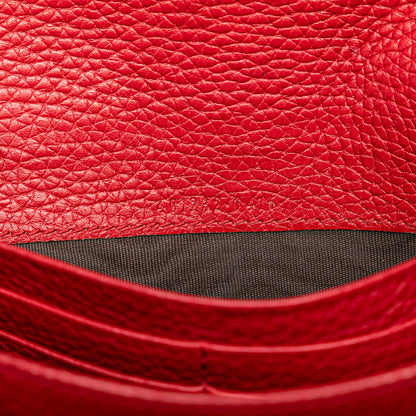 Gucci GG Marmont Wallet on Chain Red