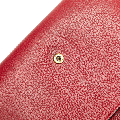 Gucci GG Marmont Wallet on Chain Red