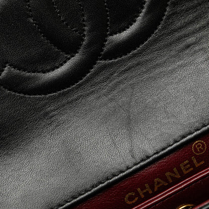 Chanel Medium CC Quilted Lambskin Single Flap Black