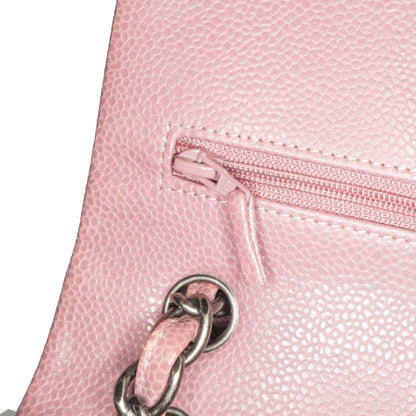 Chanel Jumbo Classic Caviar Double Flap Pink
