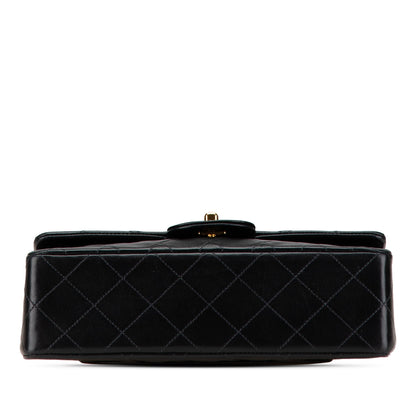 Chanel Small Classic Lambskin Double Flap Black