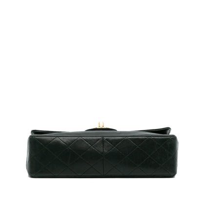 Chanel Quilted Lambskin Shoulder Bag Black