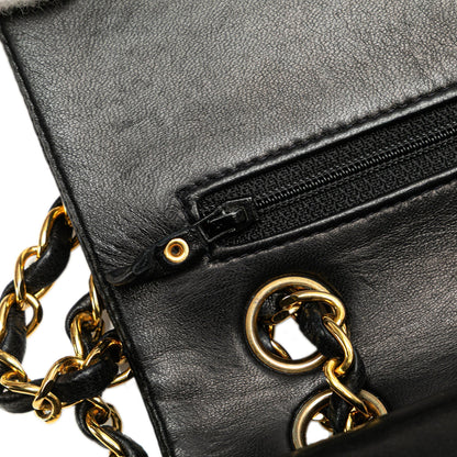 Chanel Small Classic Lambskin Double Flap Black
