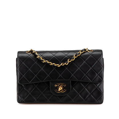 Chanel Small Classic Lambskin Double Flap Black