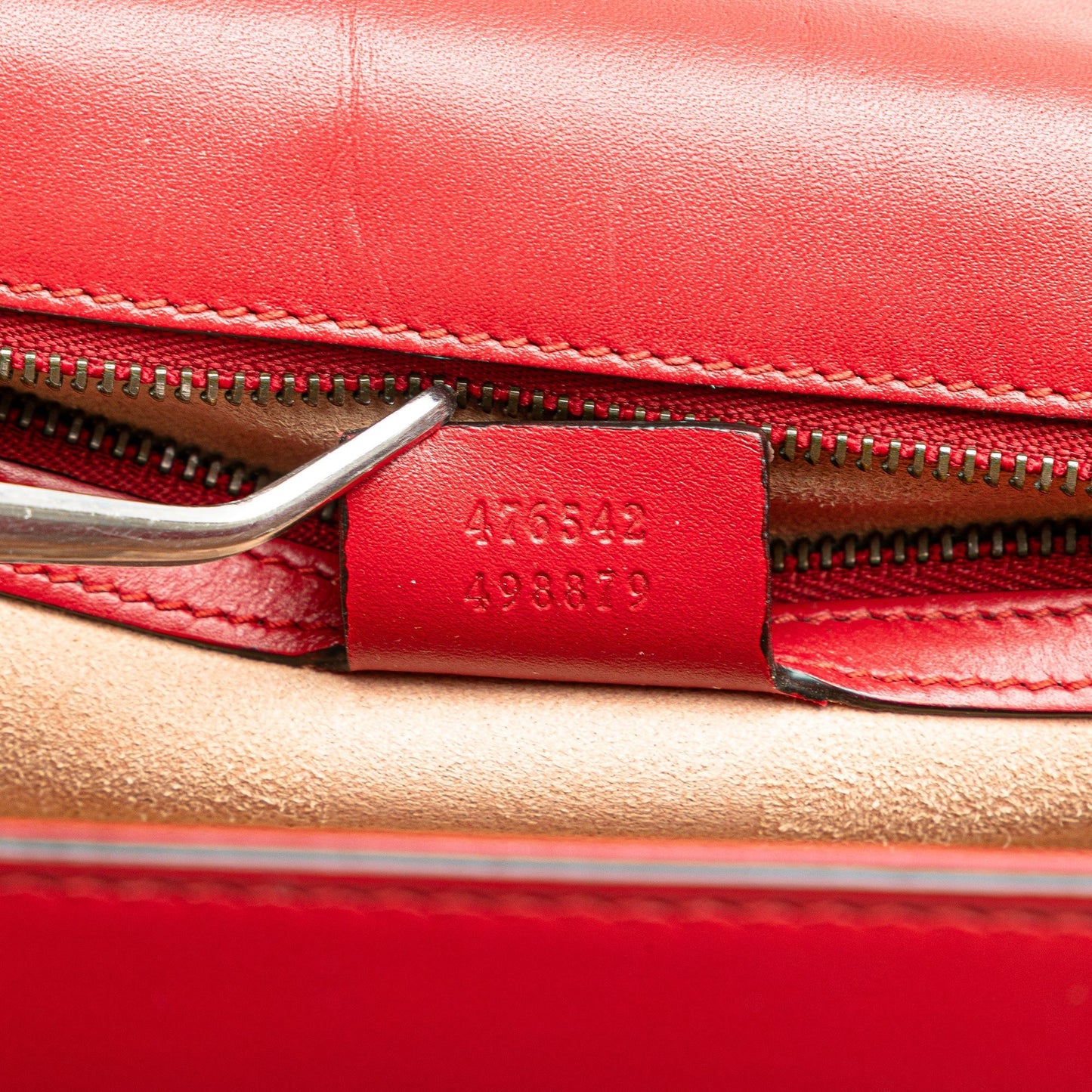Gucci Medium Queen Margaret Flap Shoulder Bag Red