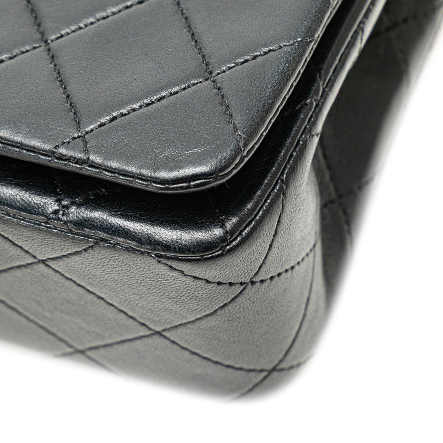 Chanel Mini CC Quilted Lambskin Full Flap Black