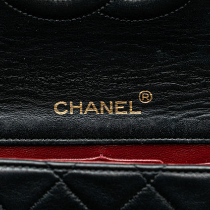 Chanel Mini CC Quilted Lambskin Full Flap Black