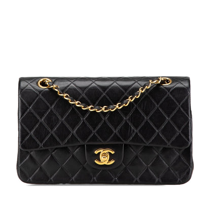 Chanel Medium Classic Lambskin Double Flap Black