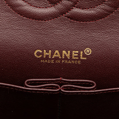 Chanel Medium Classic Lambskin Double Flap Black