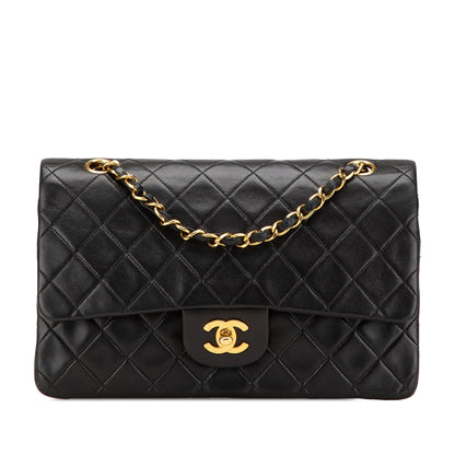 Chanel Medium Classic Lambskin Double Flap Black