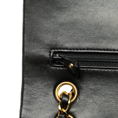 Chanel Medium Classic Lambskin Double Flap Black