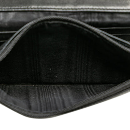 Chanel CC Caviar Wallet on Chain Black