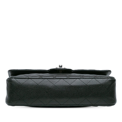 Chanel Medium Classic Caviar Double Flap Black