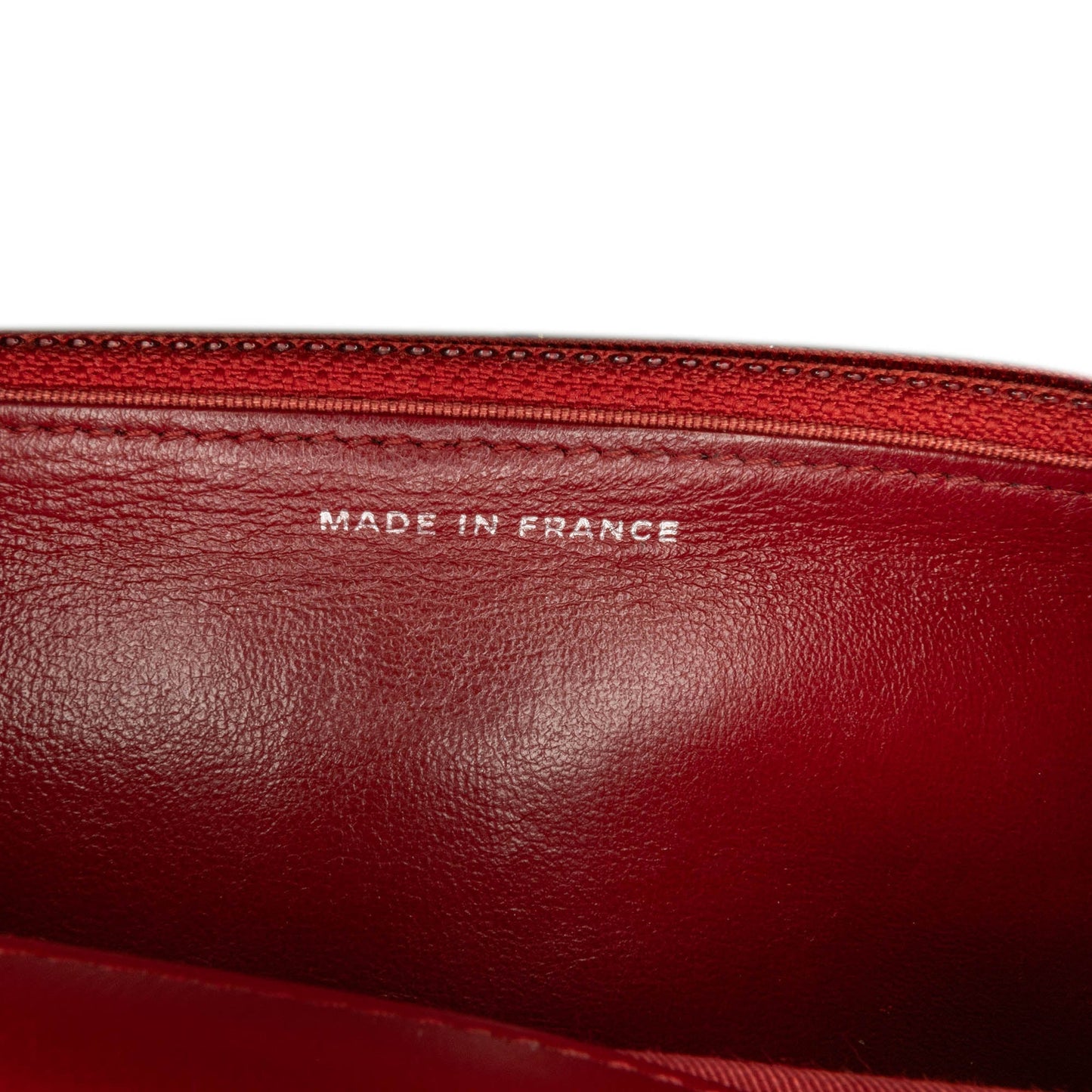 Chanel Classic Lambskin Wallet on Chain Red