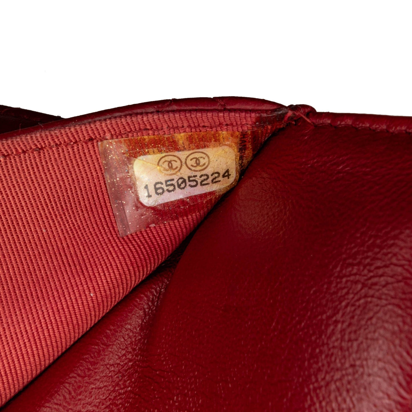 Chanel Classic Lambskin Wallet on Chain Red