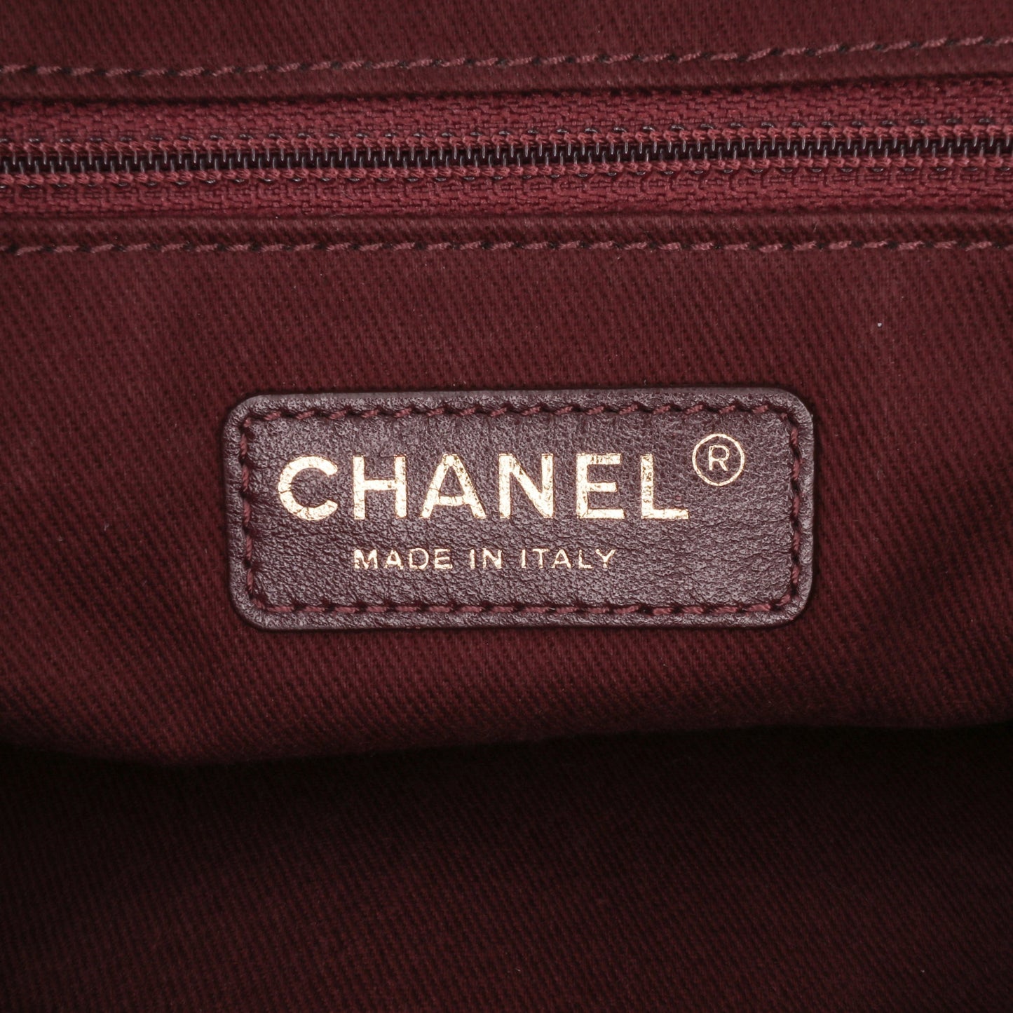 Chanel CC Quilted Lambskin Pin Tuck Tote Gray